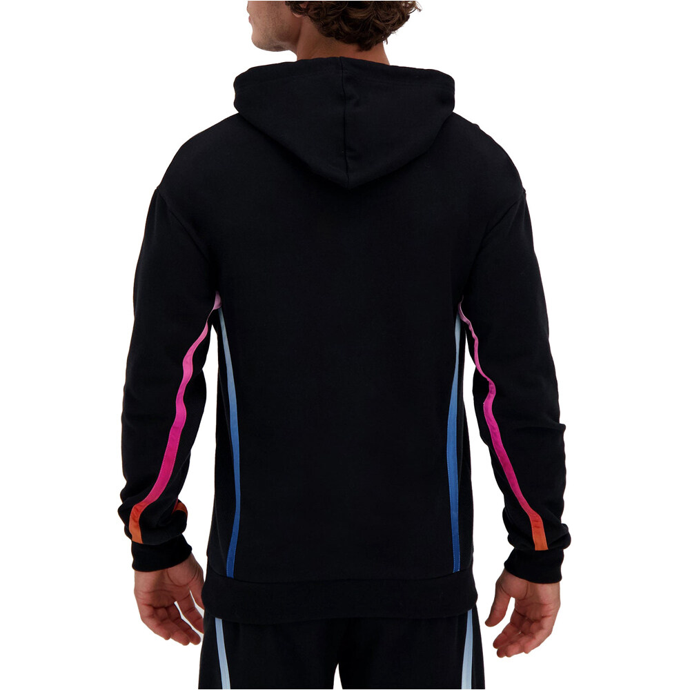 Le Coq Sportif sudadera hombre CONTEMPORAIN LF Hoody N1 M vista trasera