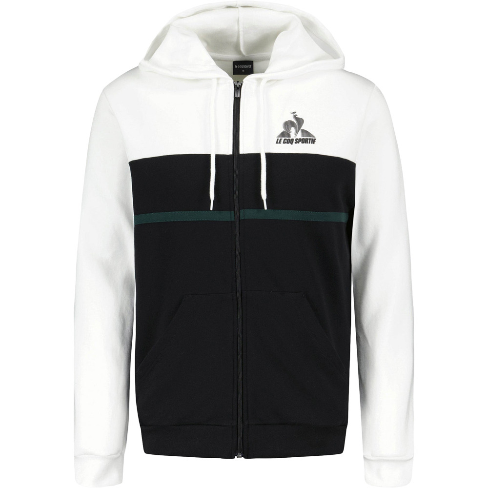 Le Coq Sportif sudadera hombre CONTEMPORAIN SP FZ Hoody N1 M vista detalle