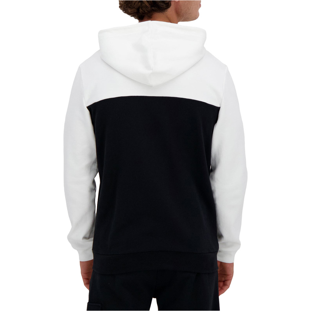 Le Coq Sportif sudadera hombre CONTEMPORAIN SP FZ Hoody N1 M vista trasera