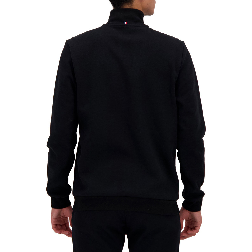 Le Coq Sportif sudadera hombre ESS Halfzip N1 M vista trasera