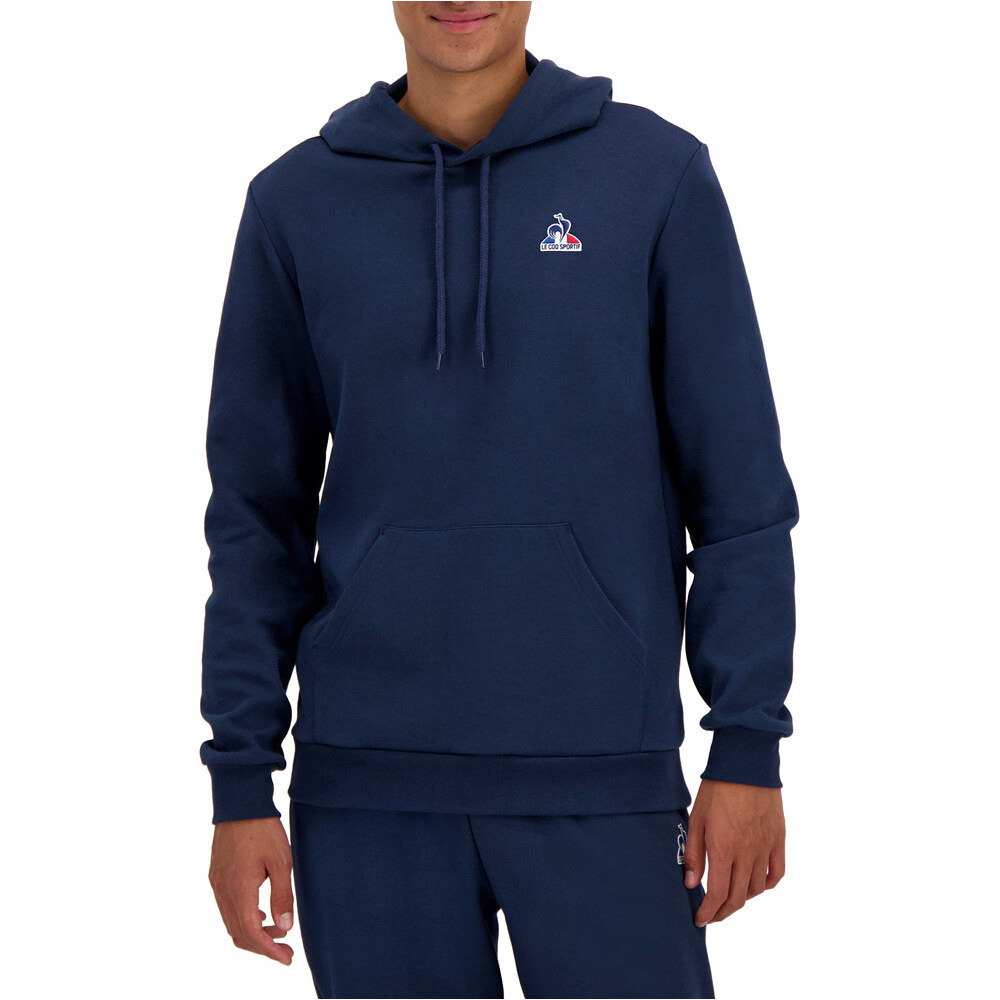 Le Coq Sportif sudadera hombre ESS Hoody N1 M vista frontal