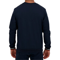 Le Coq Sportif sudadera hombre HERITAGE Crew Sweat N2 M vista trasera