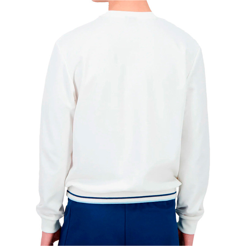 Le Coq Sportif sudadera hombre HERITAGE LF Crew Sweat N1 M vista trasera