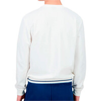 Le Coq Sportif sudadera hombre HERITAGE LF Crew Sweat N1 M vista trasera