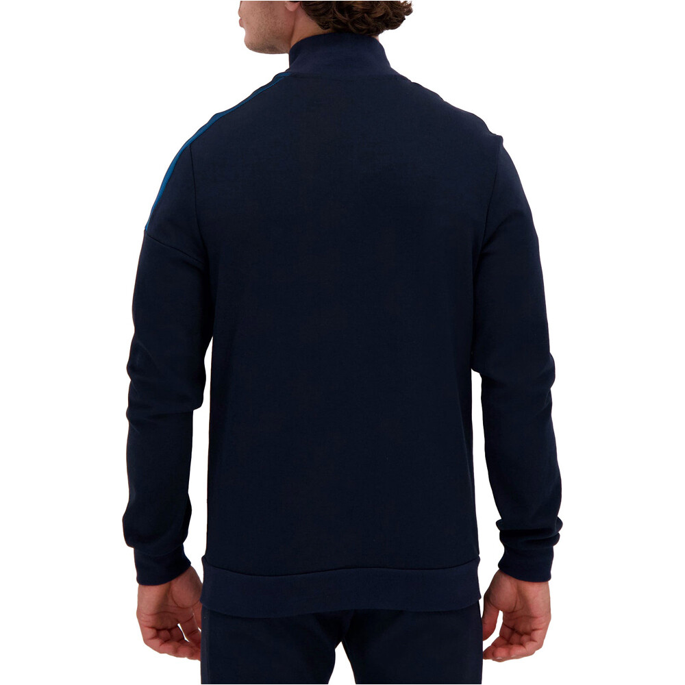 Le Coq Sportif sudadera hombre HERITAGE SP FZ Sweat N1 M vista trasera