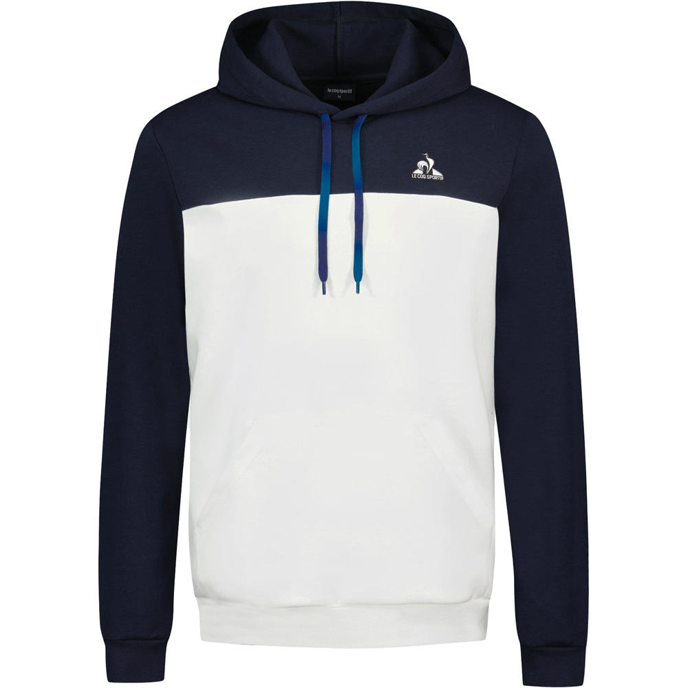 Le Coq Sportif sudadera hombre HERITAGE SP Hoody N1 M vista detalle