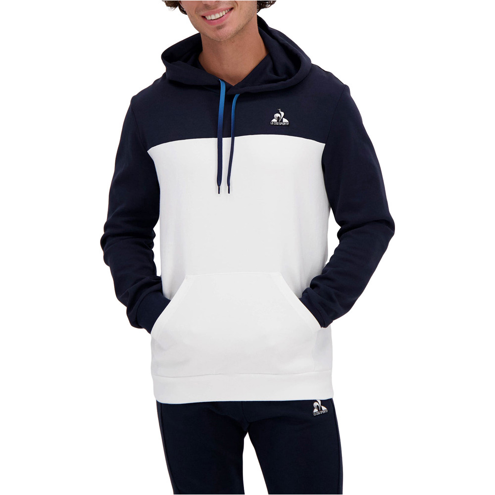 Le Coq Sportif sudadera hombre HERITAGE SP Hoody N1 M vista frontal