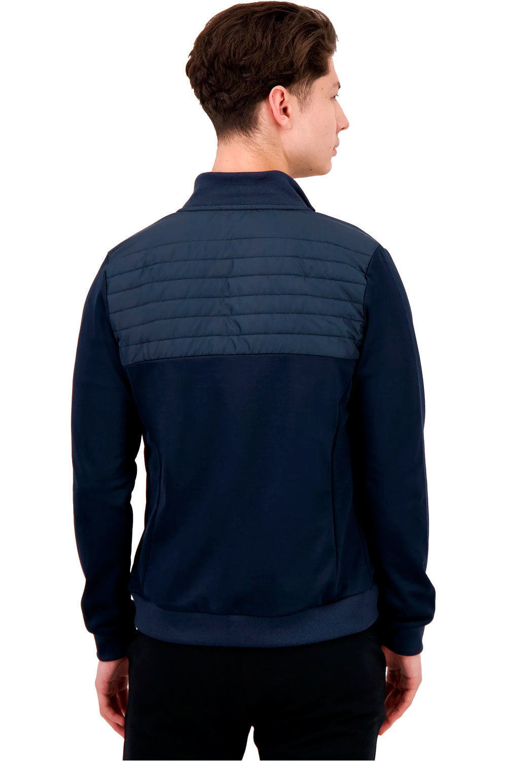 Le Coq Sportif sudadera hombre HYBRIDE FZ Sweat N1 M vista trasera