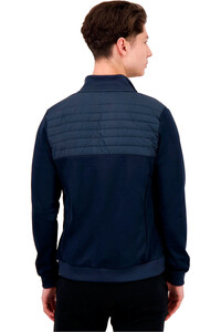 Le Coq Sportif sudadera hombre HYBRIDE FZ Sweat N1 M vista trasera