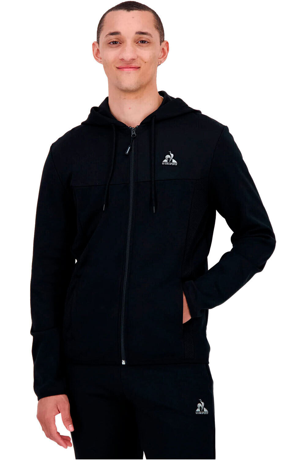 Le Coq Sportif sudadera hombre TECH SP FZ Hoody N1 M vista frontal