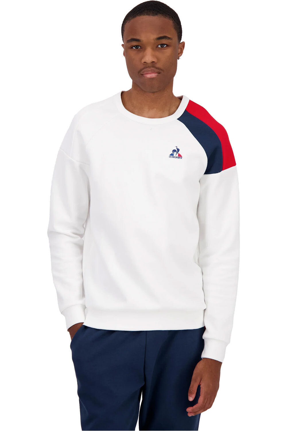 Le Coq Sportif sudadera hombre TRI Crew Sweat N2 M vista frontal
