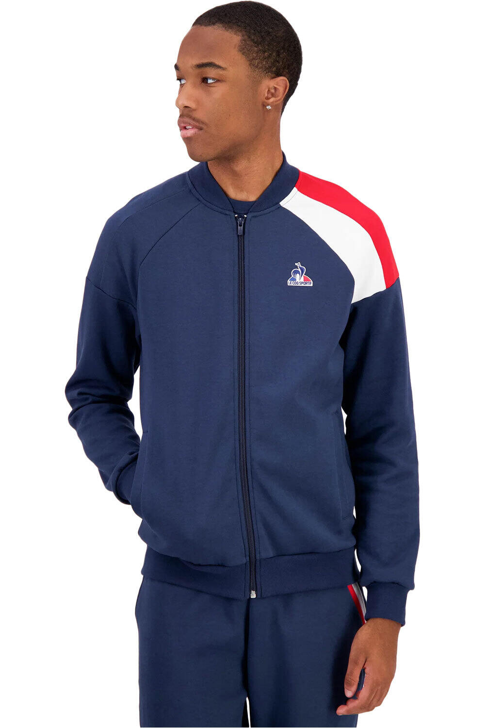 Le Coq Sportif sudadera hombre TRI FZ Sweat N2 M vista frontal