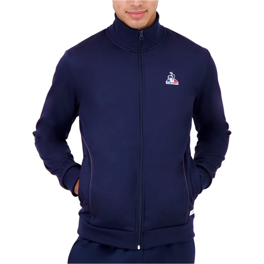 Le Coq Sportif sudadera hombre TRI LF FZ Sweat N1 M vista frontal