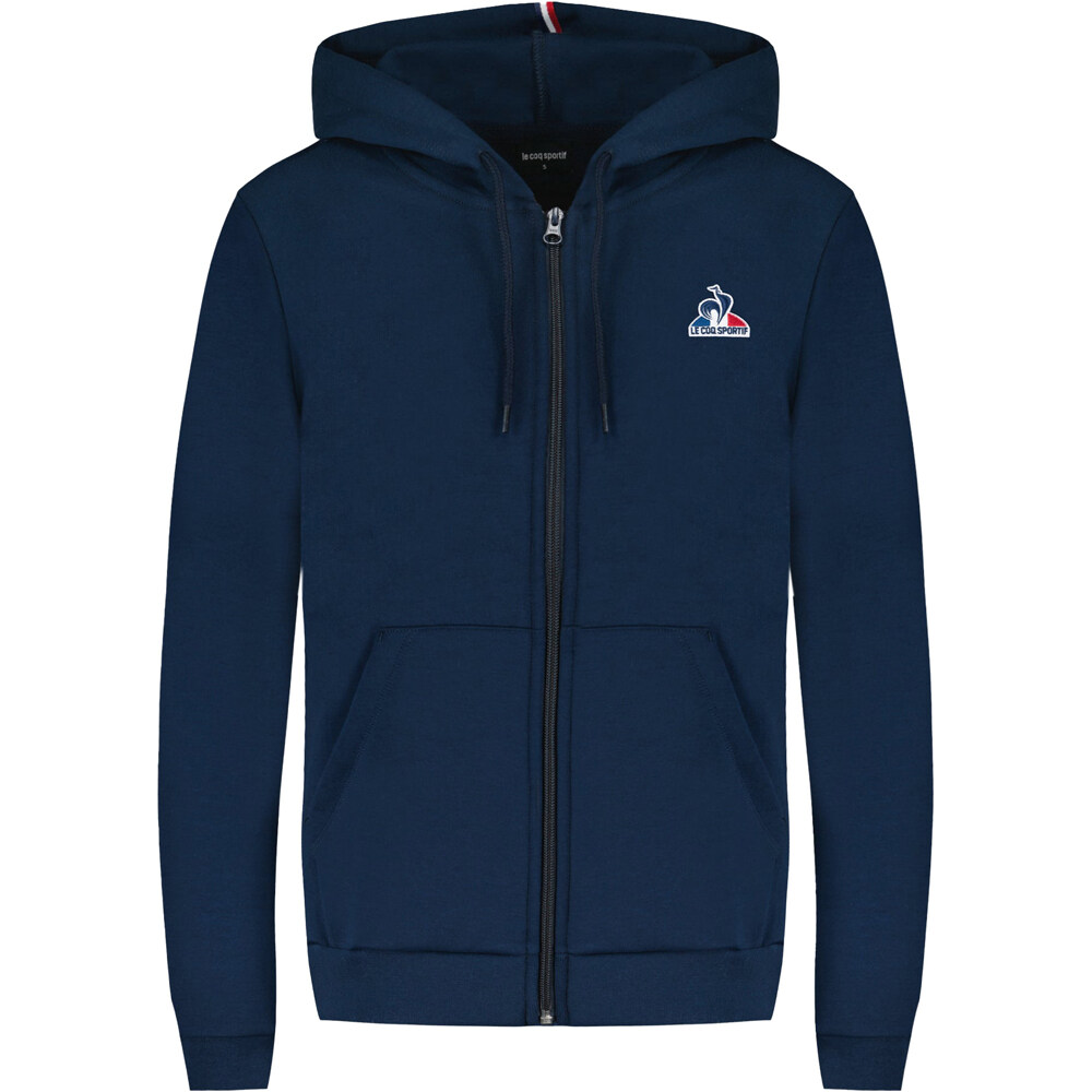 Le Coq Sportif sudadera mujer ESS FZ Hoody N1 W vista detalle