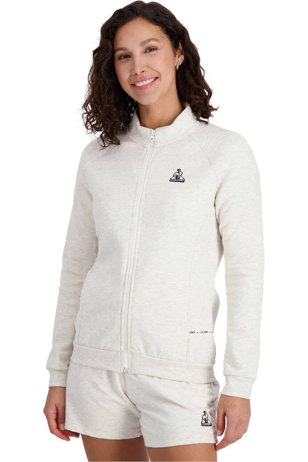 Le Coq Sportif sudadera mujer SAISON FZ Sweat N1 W vista frontal