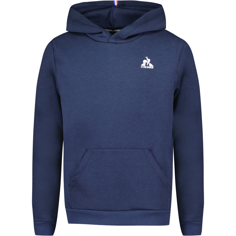 Le Coq Sportif sudadera niño MONOCHROME Hoody N1 Enfant vista frontal