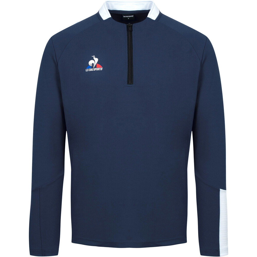 Le Coq Sportif sudaderas deportivas hombre N1 TRAINING Sweat 3/4 Zip M vista detalle