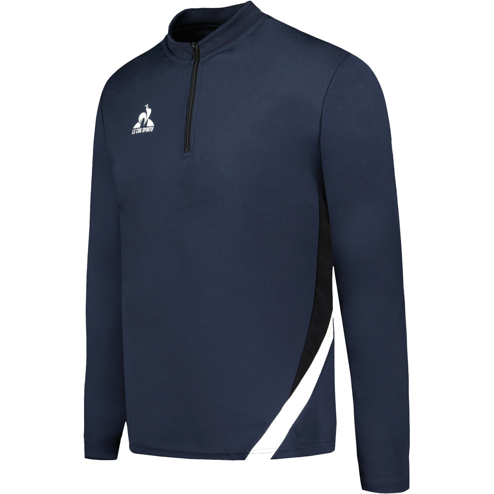 Le Coq Sportif sudaderas deportivas hombre TRAINING Sweat 3/4 Zip TRI N2 M vista detalle