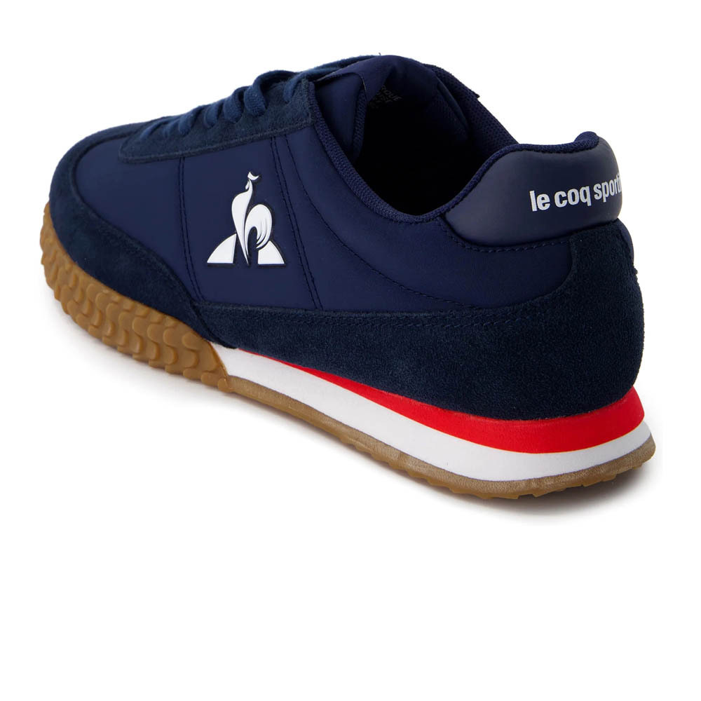 Le Coq Sportif zapatilla moda hombre VELOCE I dress blue/fiery red vista trasera