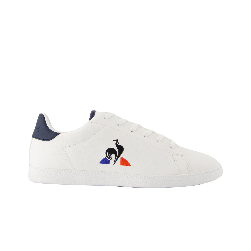 Le Coq Sportif zapatilla moda niño COURTSET_2 GS lateral exterior