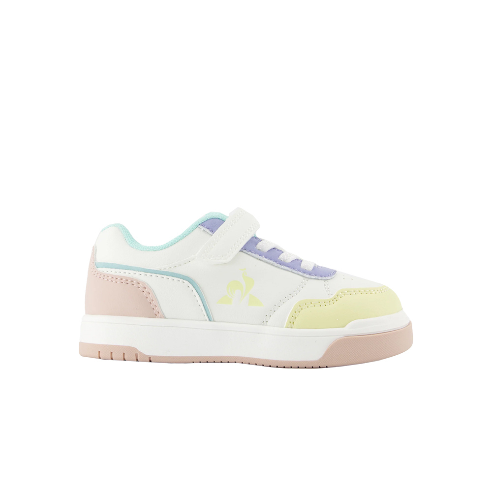 Le Coq Sportif zapatilla multideporte bebe LCS COURT BREAKER GIRL INF lateral exterior
