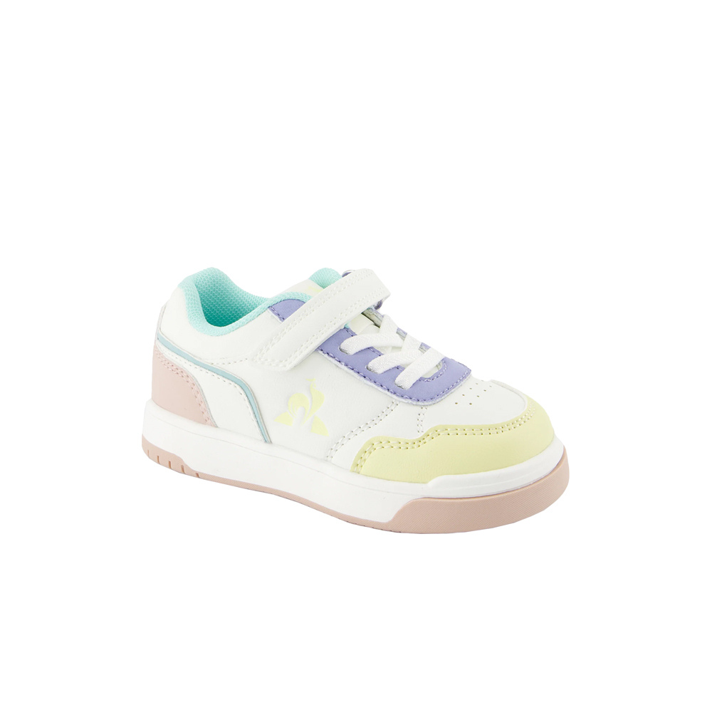 Le Coq Sportif zapatilla multideporte bebe LCS COURT BREAKER GIRL INF lateral interior