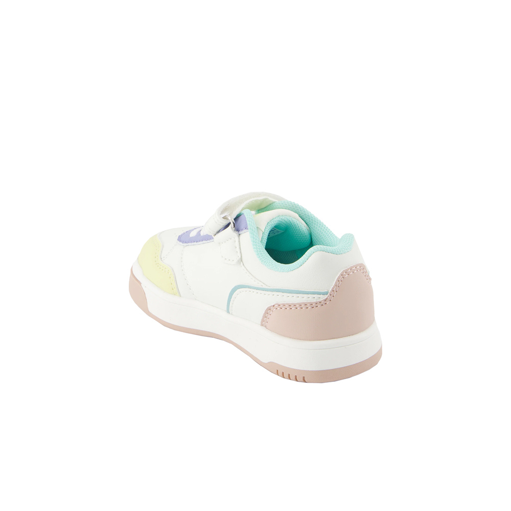 Le Coq Sportif zapatilla multideporte bebe LCS COURT BREAKER GIRL INF vista trasera