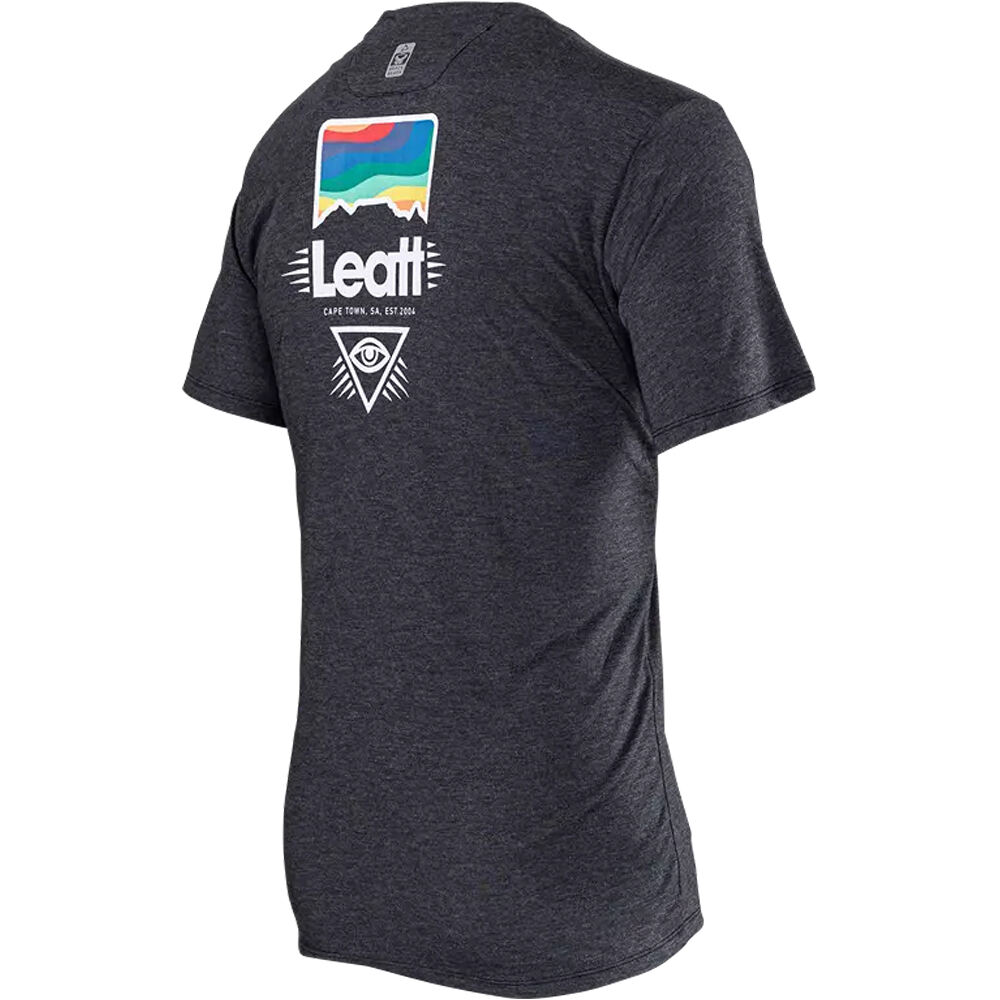Leatt camiseta ciclismo hombre Camiseta MTB Gravity 1.0 vista trasera