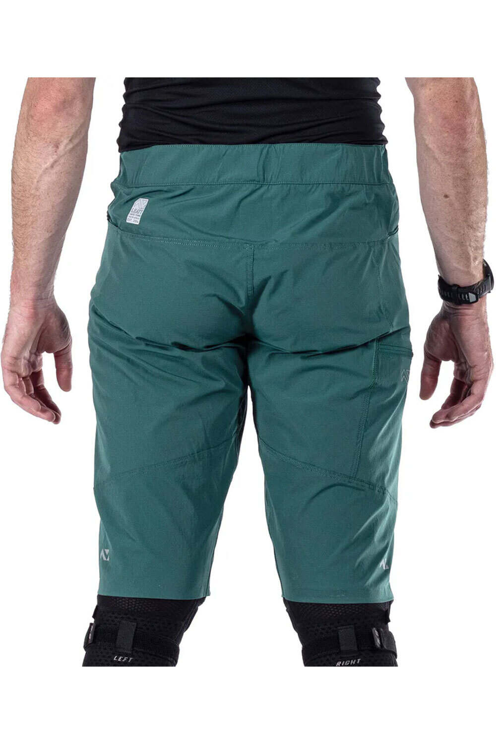 Leatt pantalón corto ciclismo hombre Short Trail 2.0 vista trasera