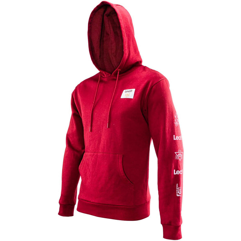 Leatt Polar Hombre Sudadera capucha Core vista frontal