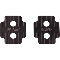 Leatt recambios zapatillas ciclismo Placa de tuerca de cala SPD par vista frontal