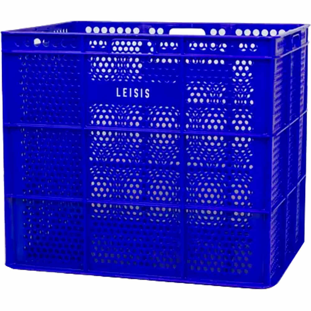 Leisis juguetes para playa Caja Perforada Fondo Liso Apilable 62x47 vista frontal