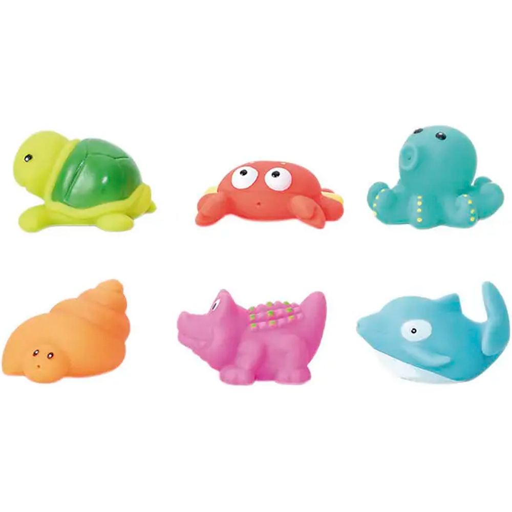 Leisis juguetes para playa Juego de Natacin Figuras Ocean 6 Unidad vista frontal