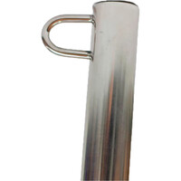 Leisis juguetes para playa Soporte para Anclaje de Corchera Acero Inoxidable AISI 304 vista frontal