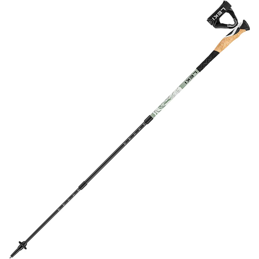 Leki bastón travesía montaña CROSS HIKE CARBON vista frontal