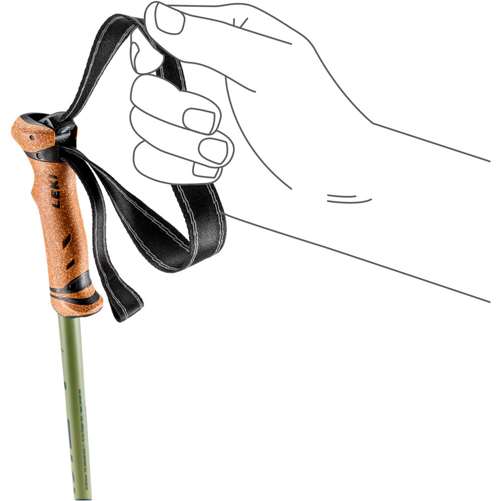 Leki bastón travesía montaña LEGACY LITE 04