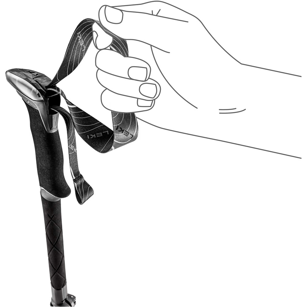 Leki bastón travesía montaña MAKALU FX TA 04