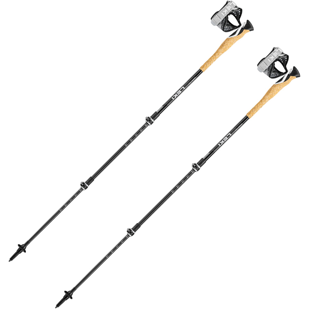 Leki bastón travesía montaña PAR-Cross Trail Lite Carbon 100-135 vista frontal