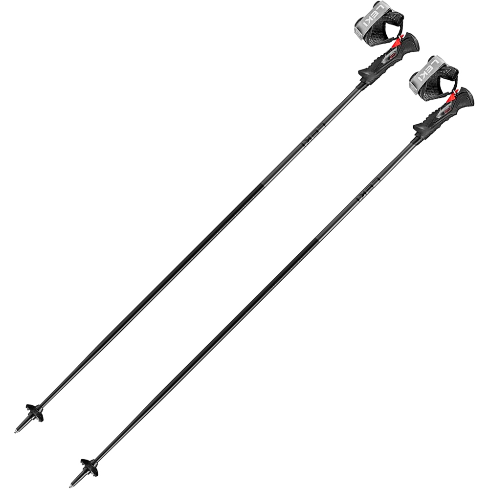Leki bastones esquí AIRFOIL 3D black-dark anthracite vista frontal