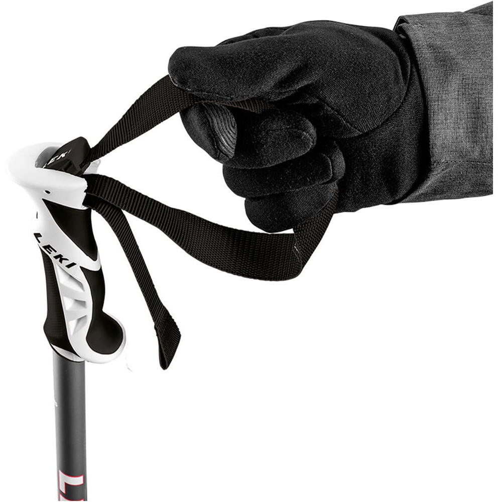 Leki bastones esquí QNTM BLACK LIGHT ANTH FLUO 02