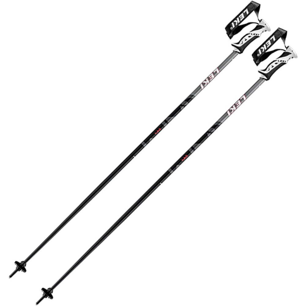 Leki bastones esquí QNTM BLACK LIGHT ANTH FLUO vista frontal