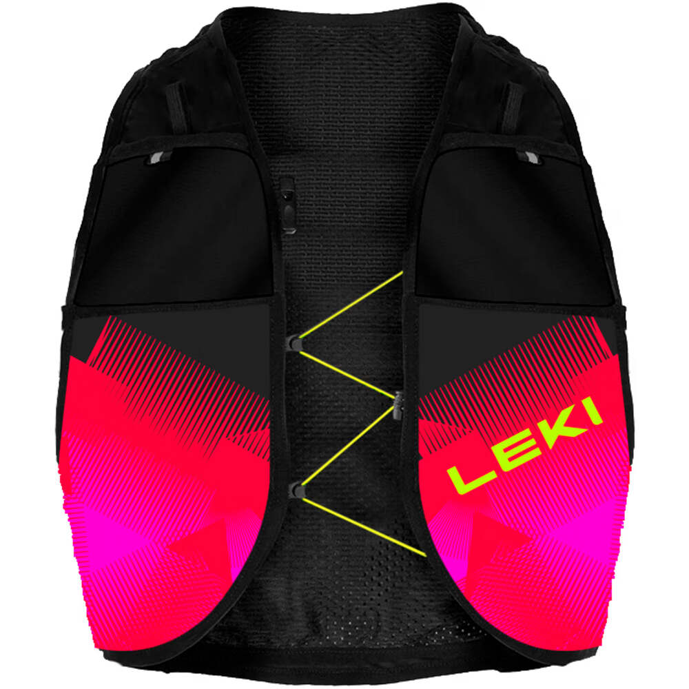 Leki varios running TRAIL RUNNING QUIVER VEST vista frontal