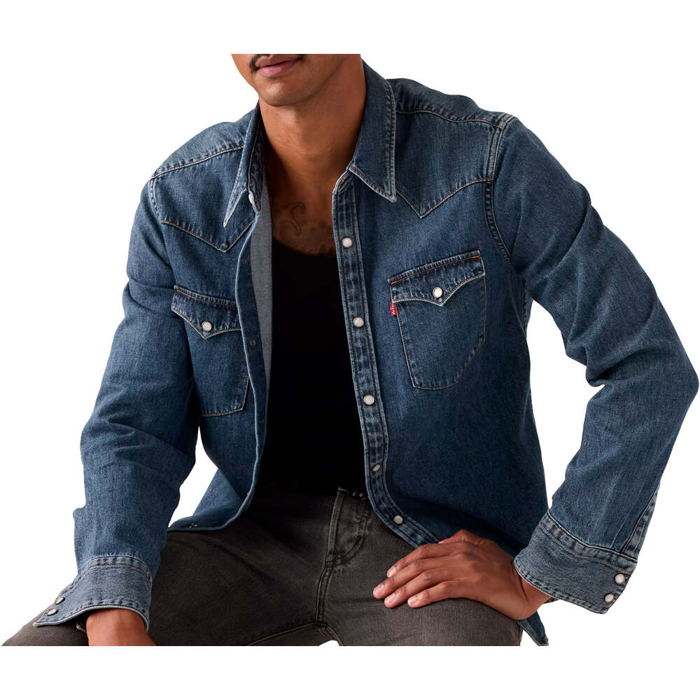 Levi'S camisa manga larga hombre BARSTOW WESTERN vista detalle