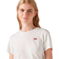 Levi'S camiseta manga corta mujer PERFECT TEE NEUTRALS vista detalle