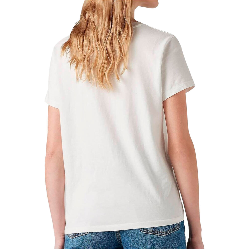 Levi'S camiseta manga corta mujer PERFECT TEE NEUTRALS vista trasera