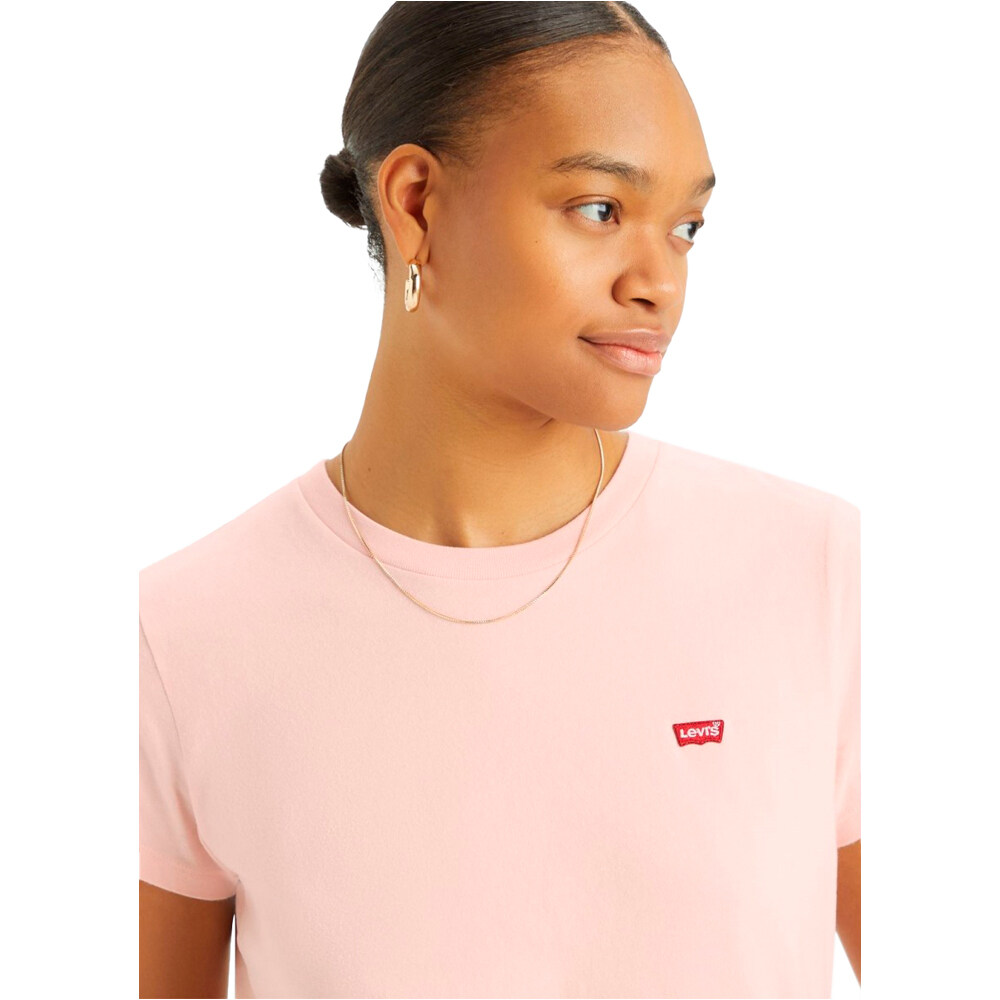 Levi'S camiseta manga corta mujer PERFECT TEE vista detalle
