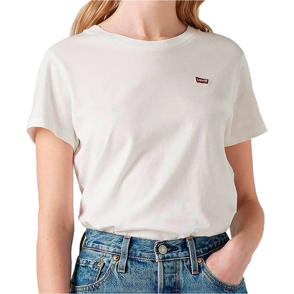 Levi'S camiseta manga corta mujer PERFECT TEE vista frontal