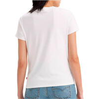 Levi'S camiseta manga corta mujer THE PERFECT TEE NEUTRALS vista trasera