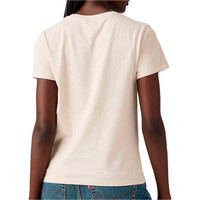 Levi'S camiseta manga corta mujer THE PERFECT TEE NEUTRALS vista trasera