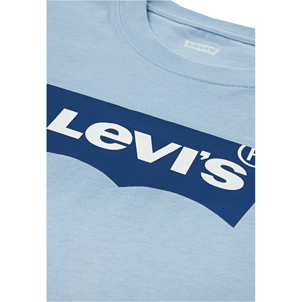 Levi'S camiseta manga corta niño LVB BATWING TEE vista detalle